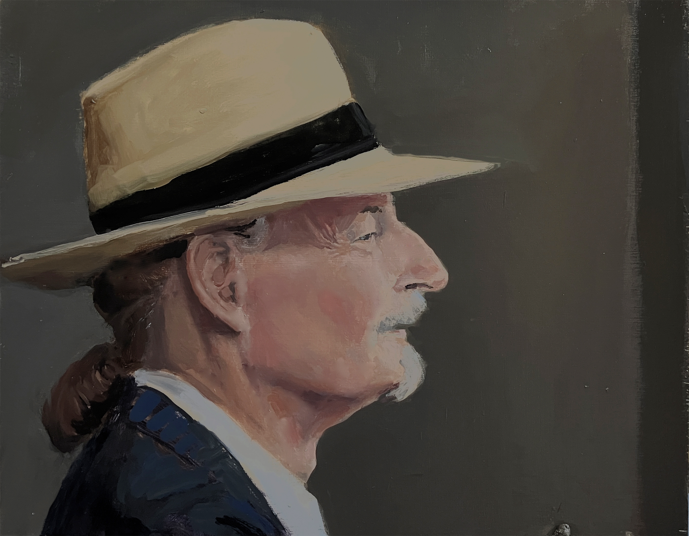 Self Portrait Oli on Linen 2024